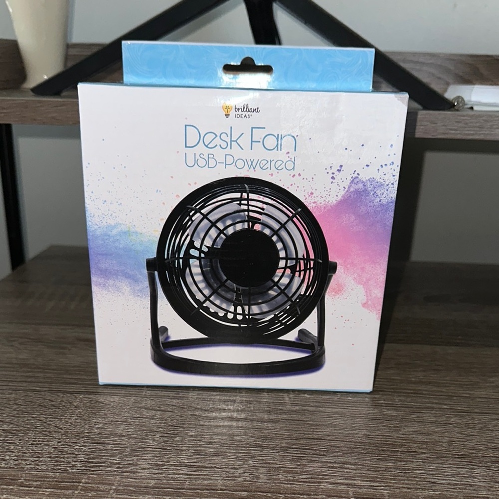 Desk Fan adjustable